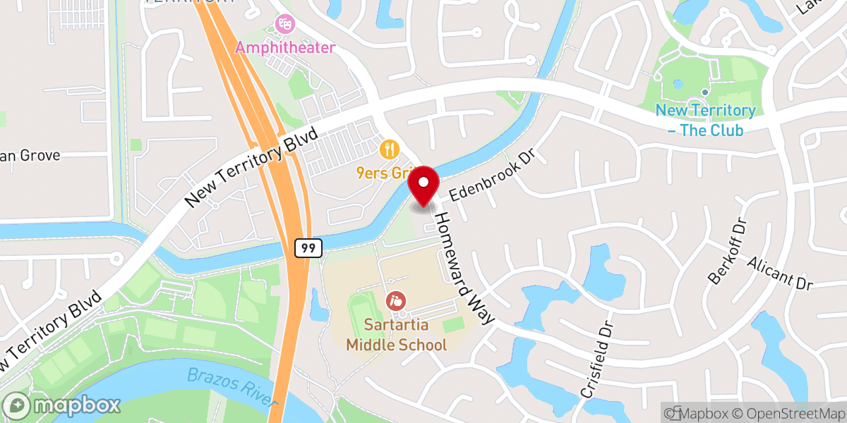 Map showing location of Good Shepherd Presbyterian (OPC)