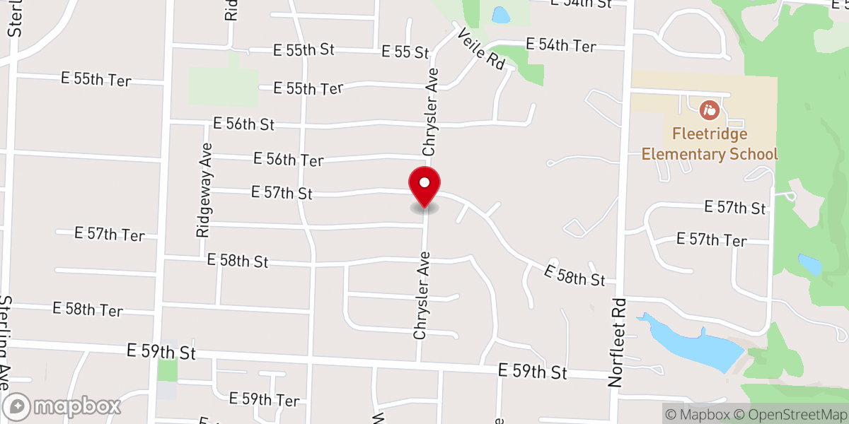 Map showing location of Heart Of God Evangelistic Ministries