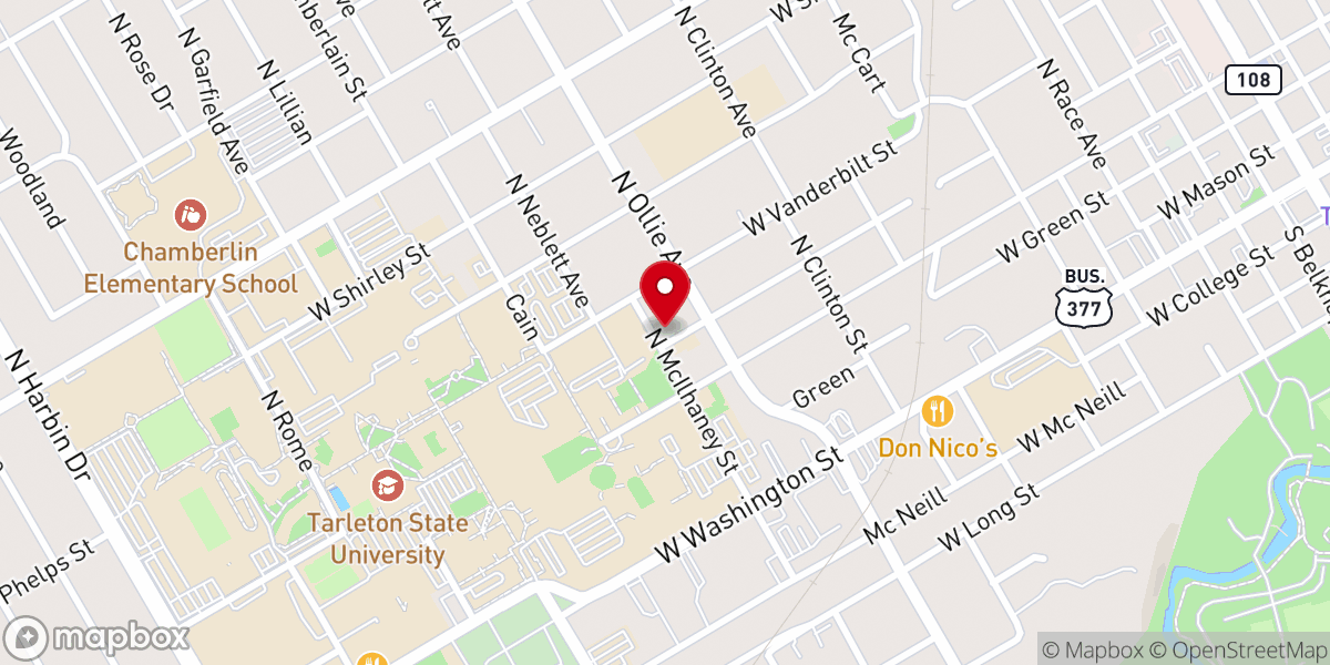 Map showing location of St Lukes Episcopal Church Rectory