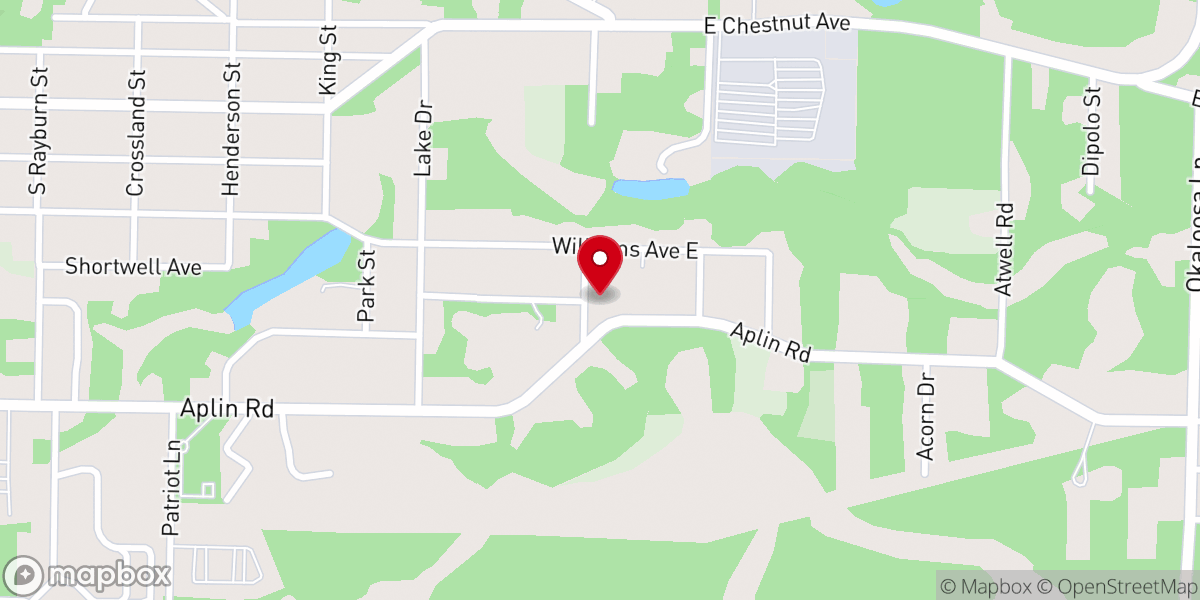 Map showing location of LSF HOPE House Youth Shelter