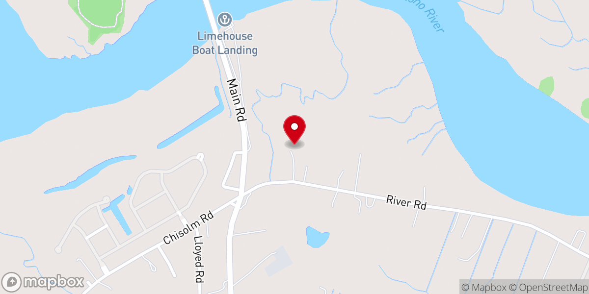 Map showing location of Ferry Field Missionary Baptist Church
