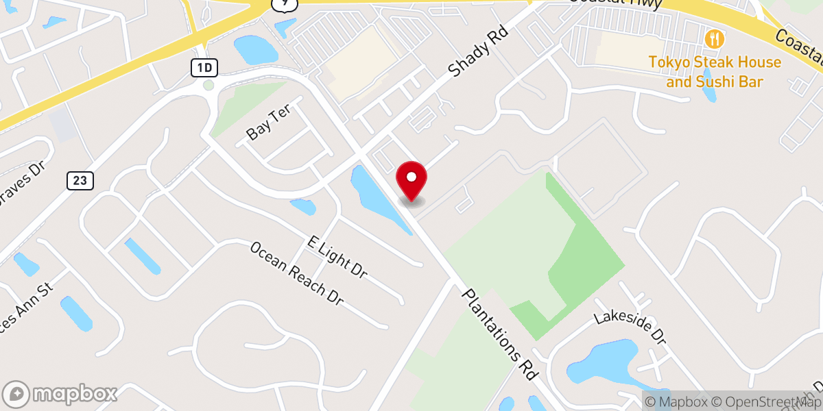 Map showing location of Israel United Methodist Church