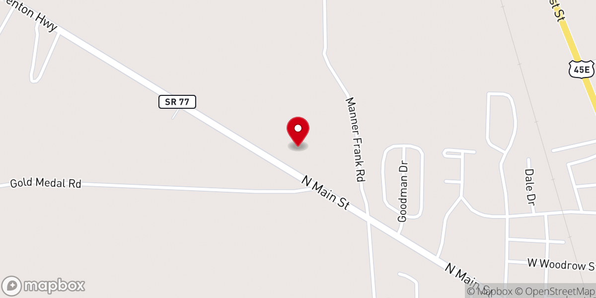 Map showing location of Immanuel Missionary Baptist
