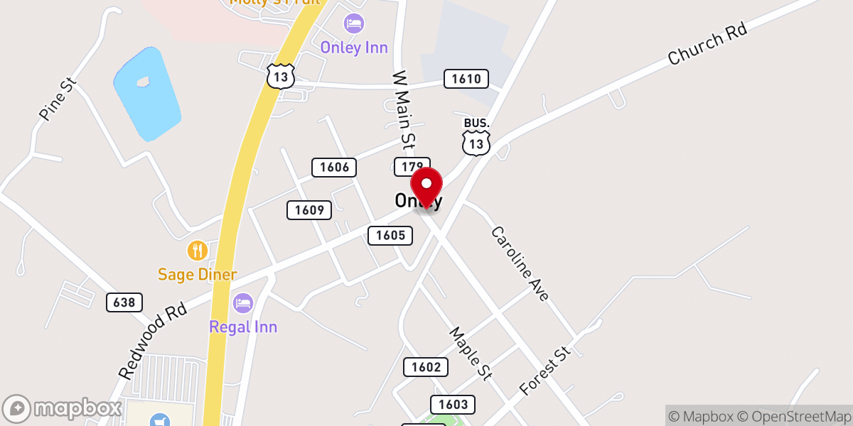 Map showing location of Light House Ministries Thrift