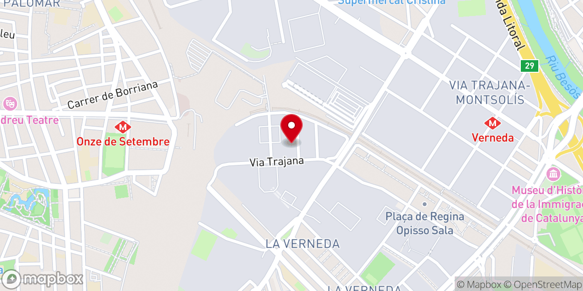 Map showing location of CENTRO DE AVIVAMIENTO CRISTIANO ELOHIM