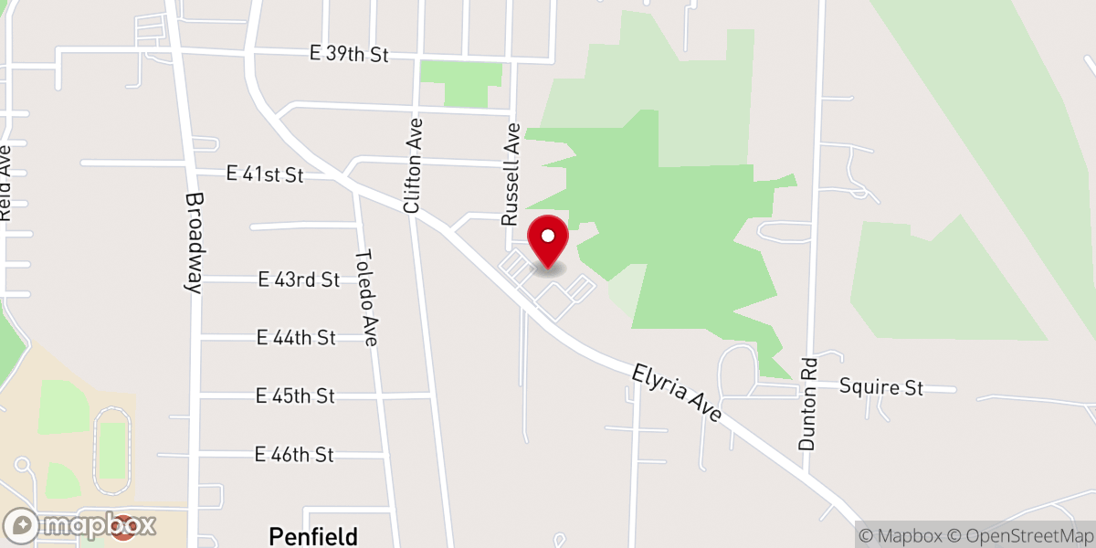 Map showing location of House of Praise International Church