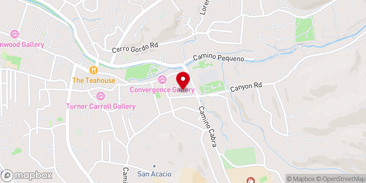 Map showing location of Cristo Rey Catholic Church