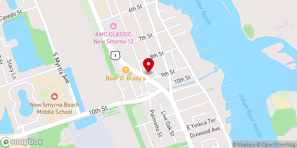 Map showing location of St Paul's Episcopal Preschool