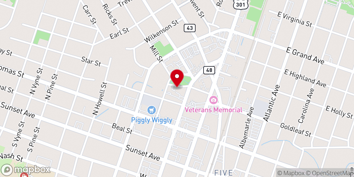 Map showing location of United Community Ministries