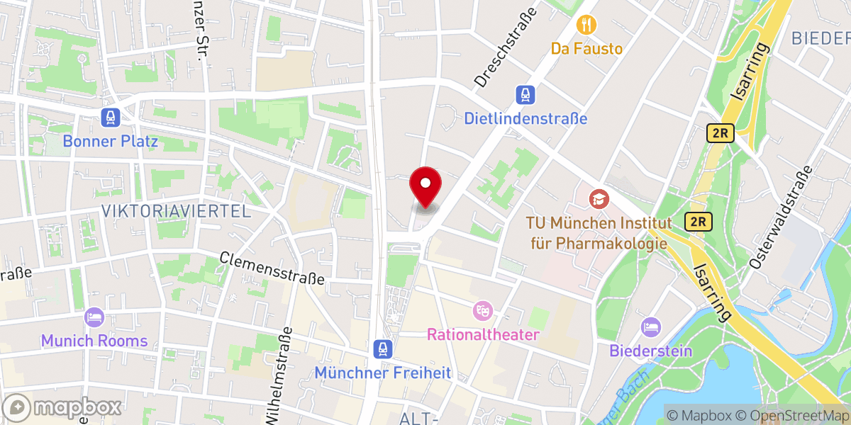 Map showing location of Evang.-Luth. Erlöserkirche