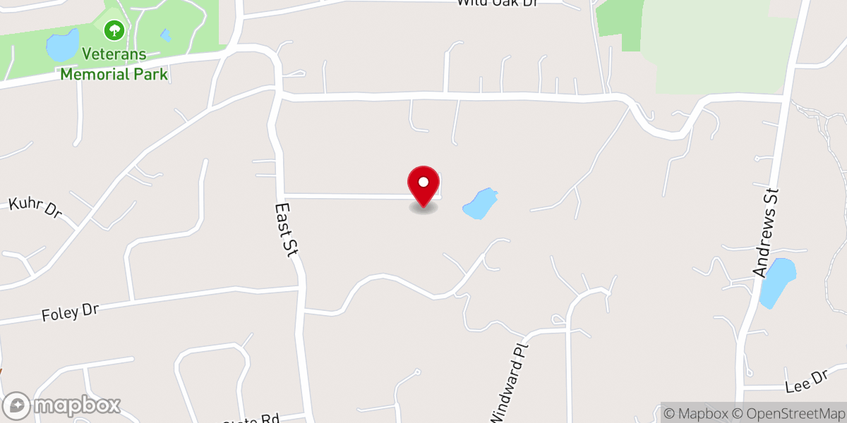 Map showing location of CertaPro Painters of South Central CT