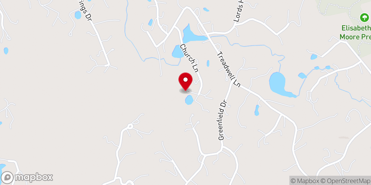 Map showing location of 16 Church Lane