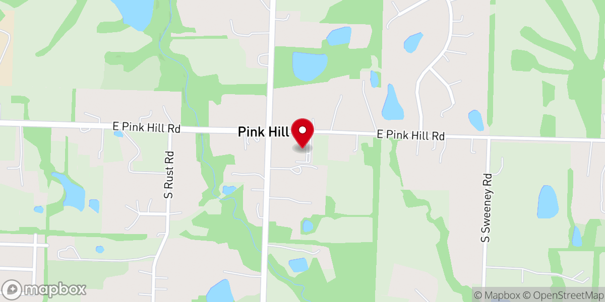 Map showing location of Community of Christ Church