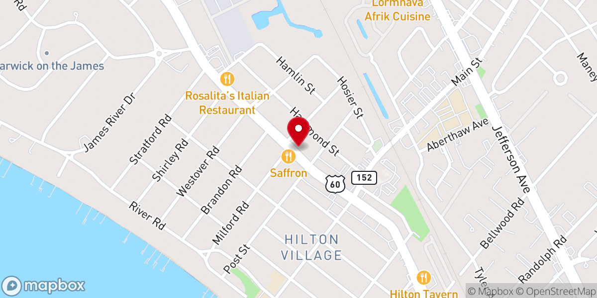 Map showing location of Divine Deliverance Ministries