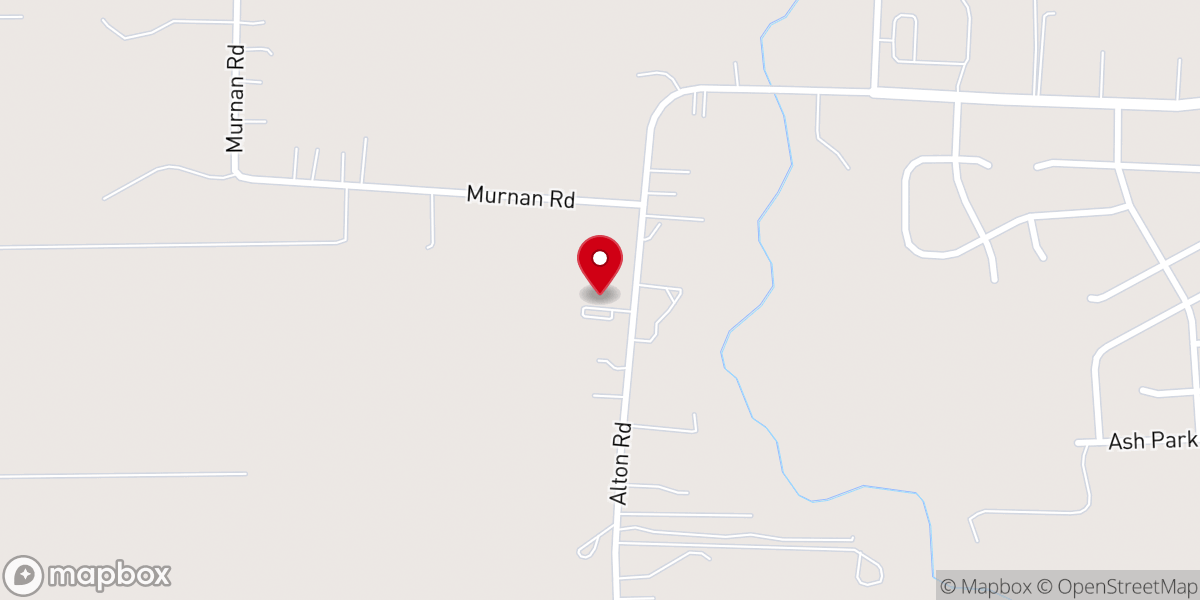 Map showing location of Oikos Community Church
