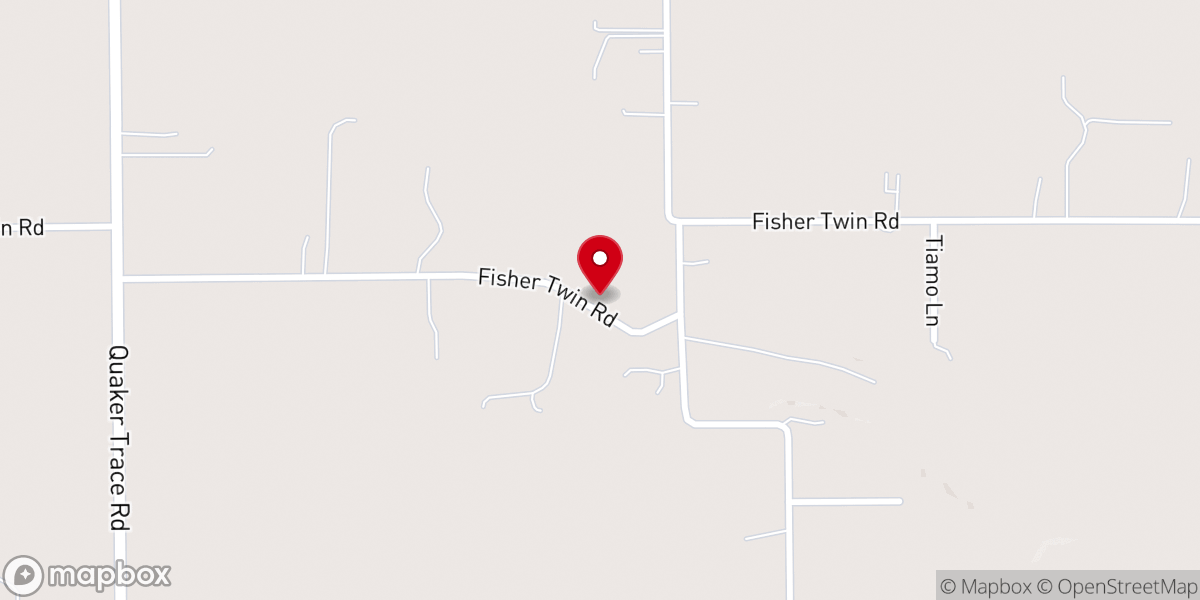 Map showing location of Ascension Life Church
