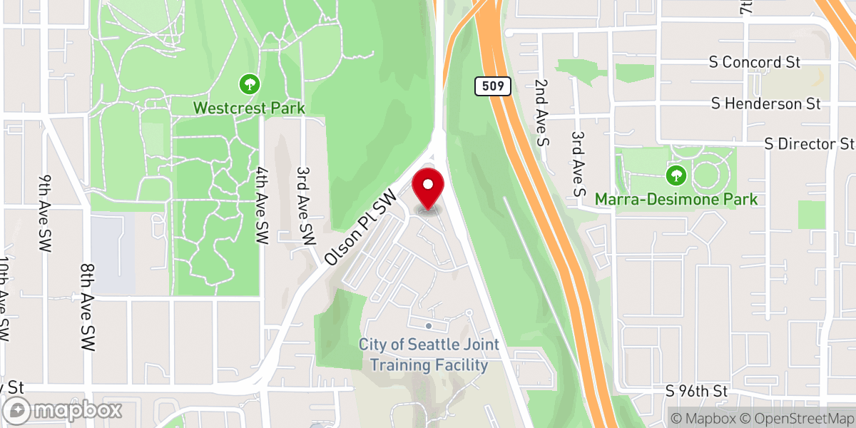 Map showing location of Roy Warren Ministries