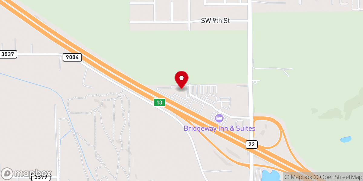 Map showing location of Power Chevrolet