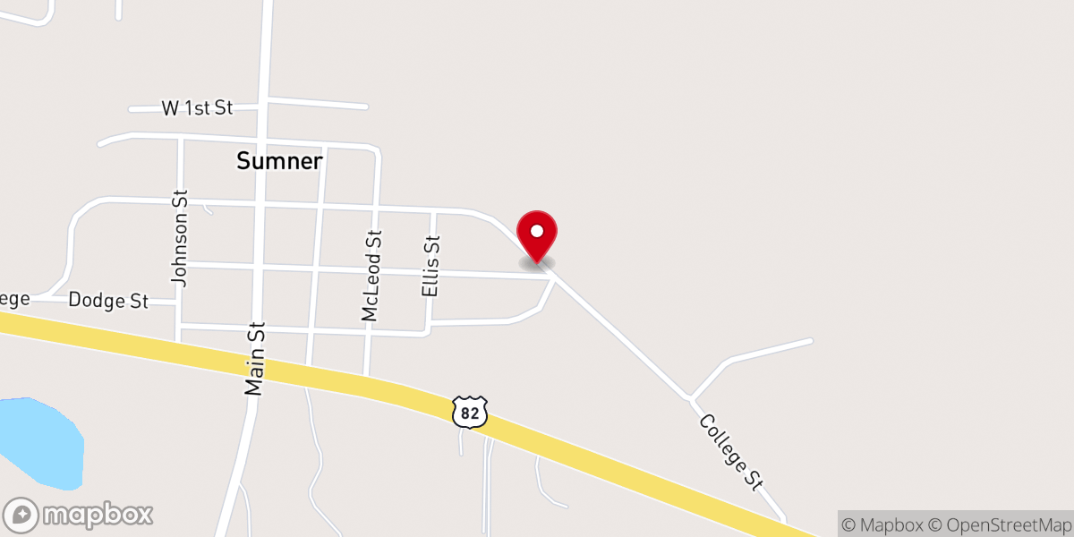 Map showing location of Second Chance Ministries