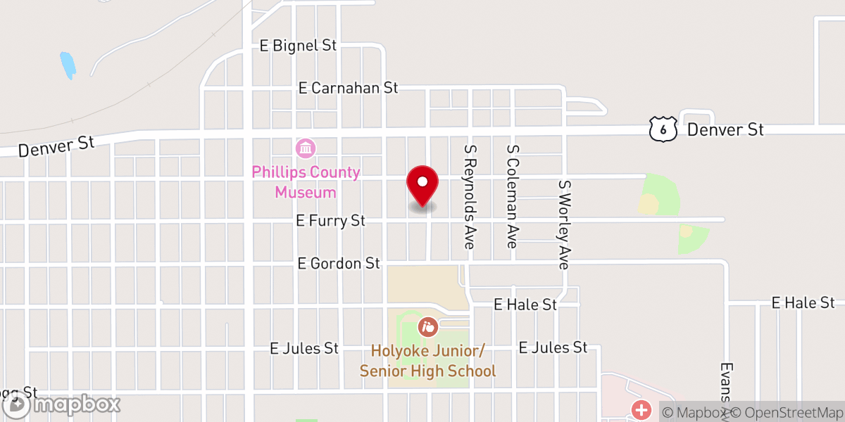 Map showing location of Zion Lutheran Church