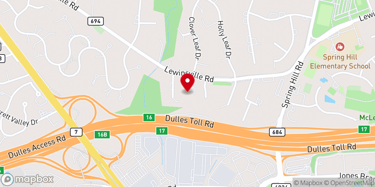 Map showing location of Holy Transfiguration Melkite Greek Catholic Church