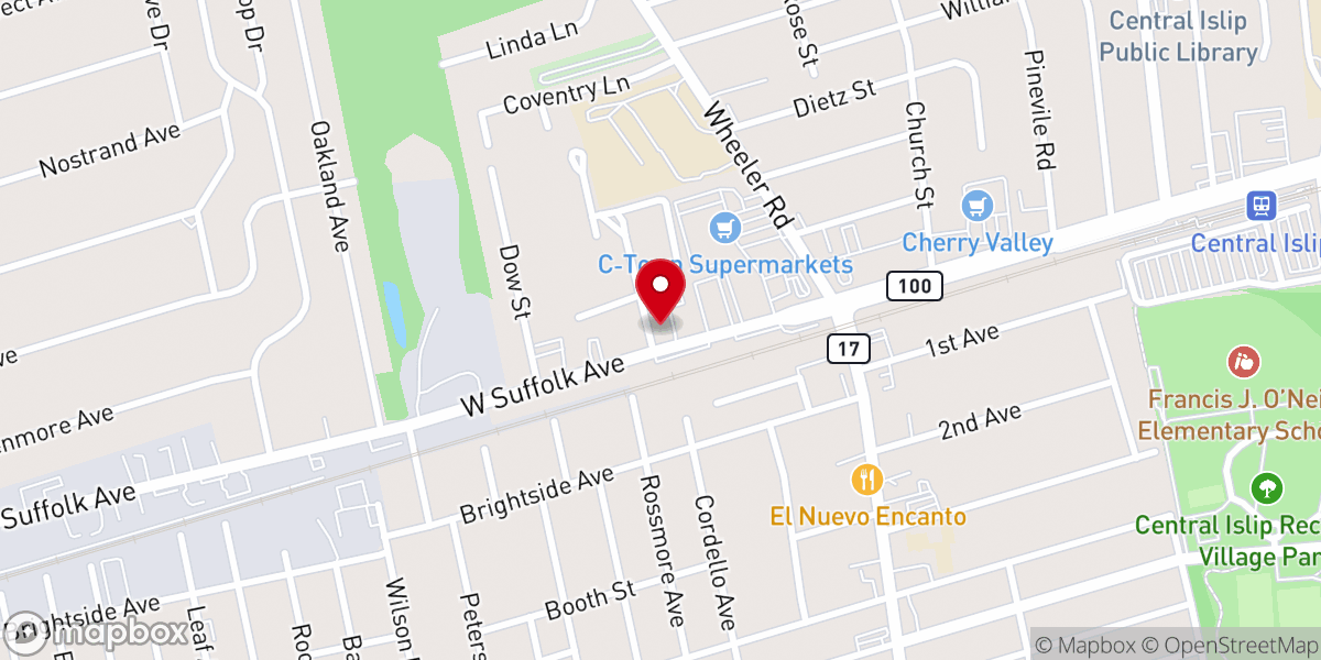 Map showing location of Faith Alive Ministries