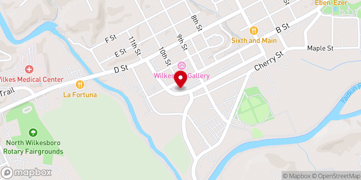 Map showing location of Assembly of God's Word