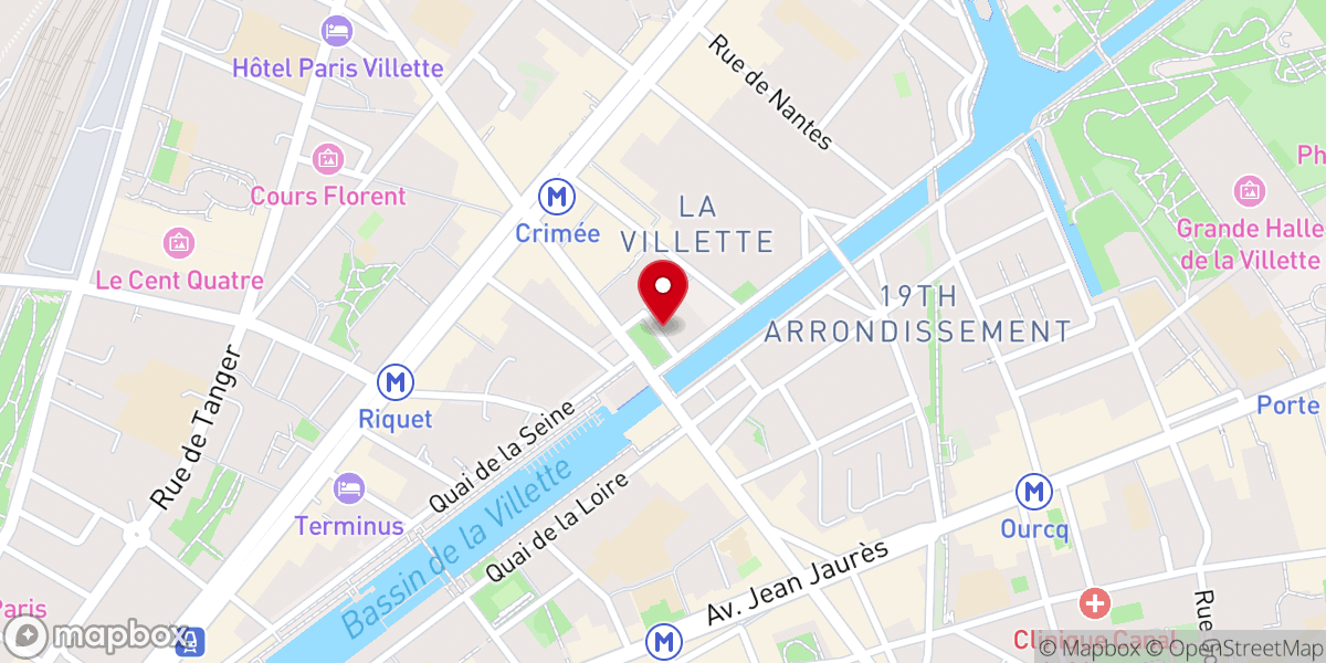 Map showing location of Église Saint-Jacques-Saint-Christophe