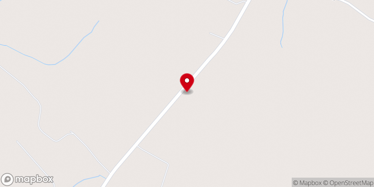 Map showing location of Cherry's Chapel Baptist Church