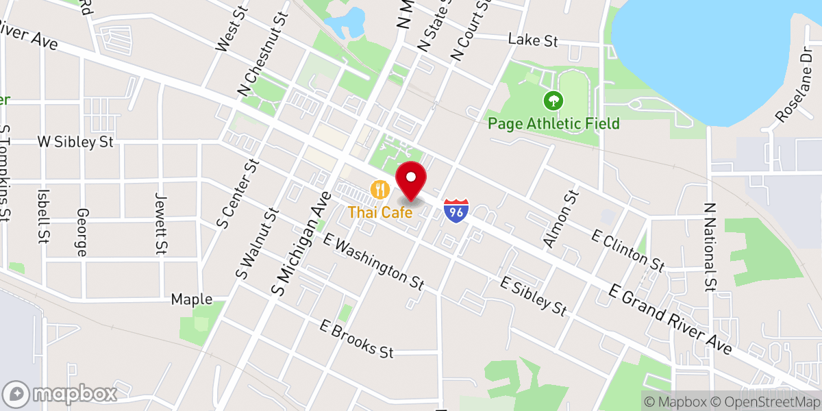 Map showing location of Anchor Church