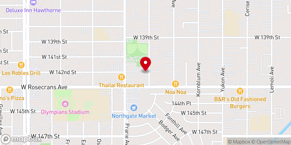 Map showing location of Empowerment Ministry Church of God in Christ