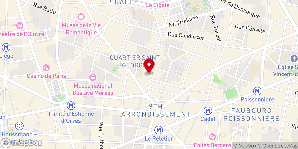 Map showing location of Ecole privee catolique
