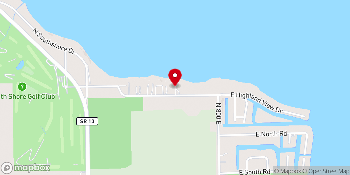 Map showing location of All Saints Episcopal Church