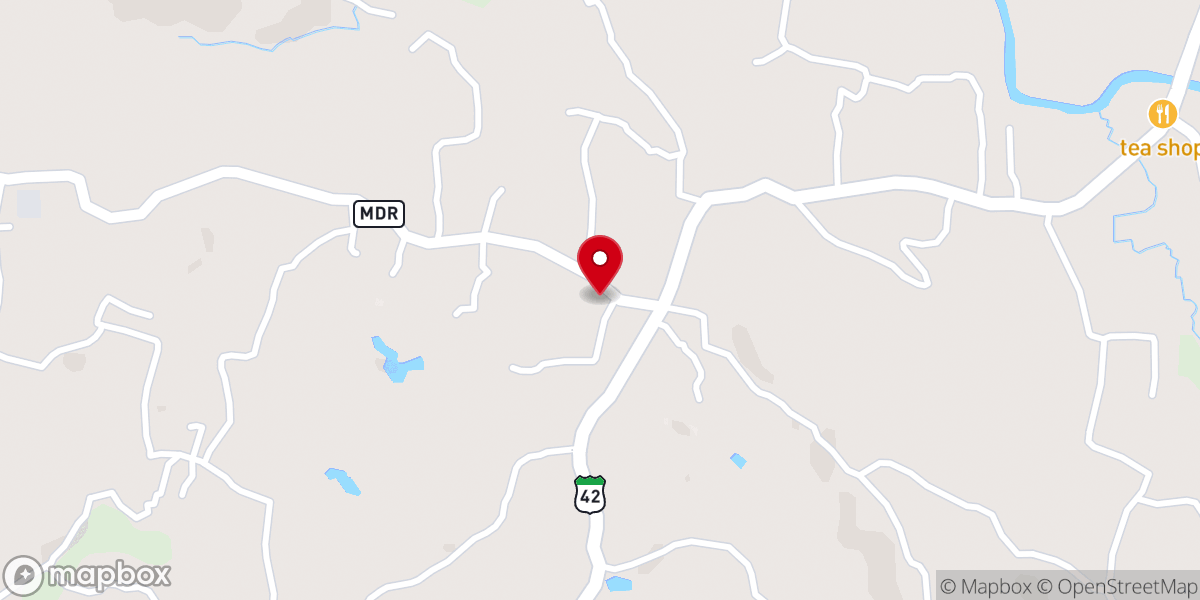 Map showing location of St Mary's Orthodox Valiyapally