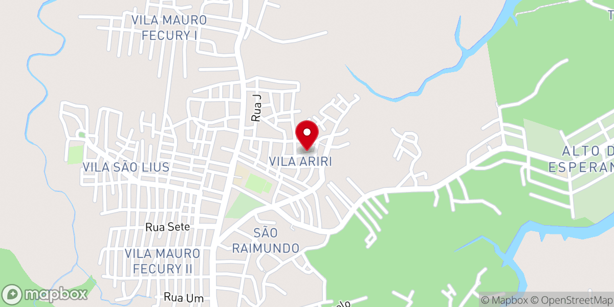 Map showing location of Casa de Oração Cristã Pentecostal