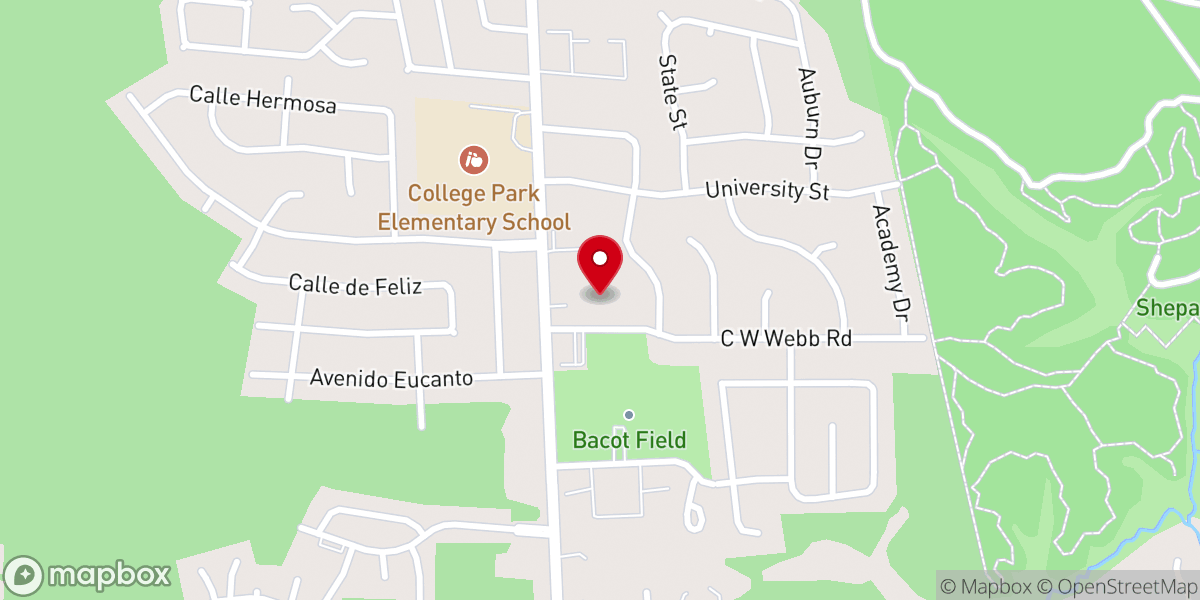 Map showing location of Living Word Ministries