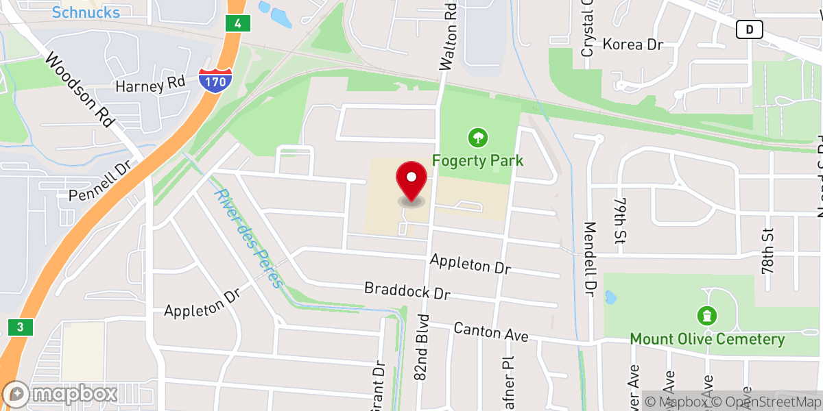 Map showing location of New City Fellowship – University City