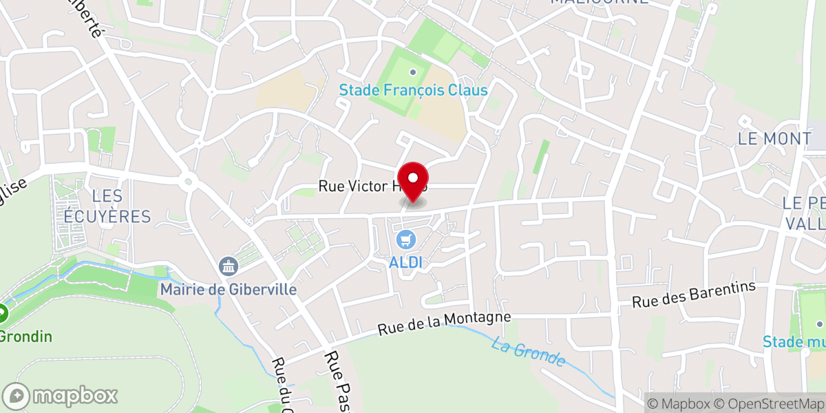 Map showing location of Communauté des Oblates de Sainte Thérèse