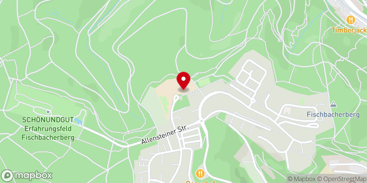 Map showing location of Fischbacherberg