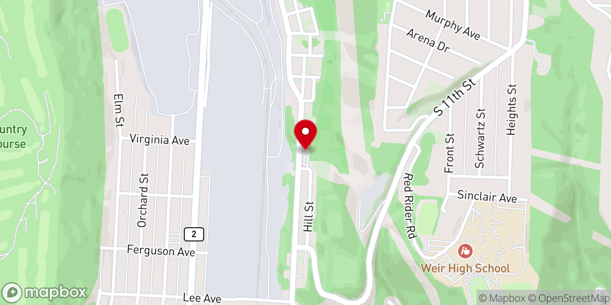 Map showing location of Shiloh Apostolic Faith Church