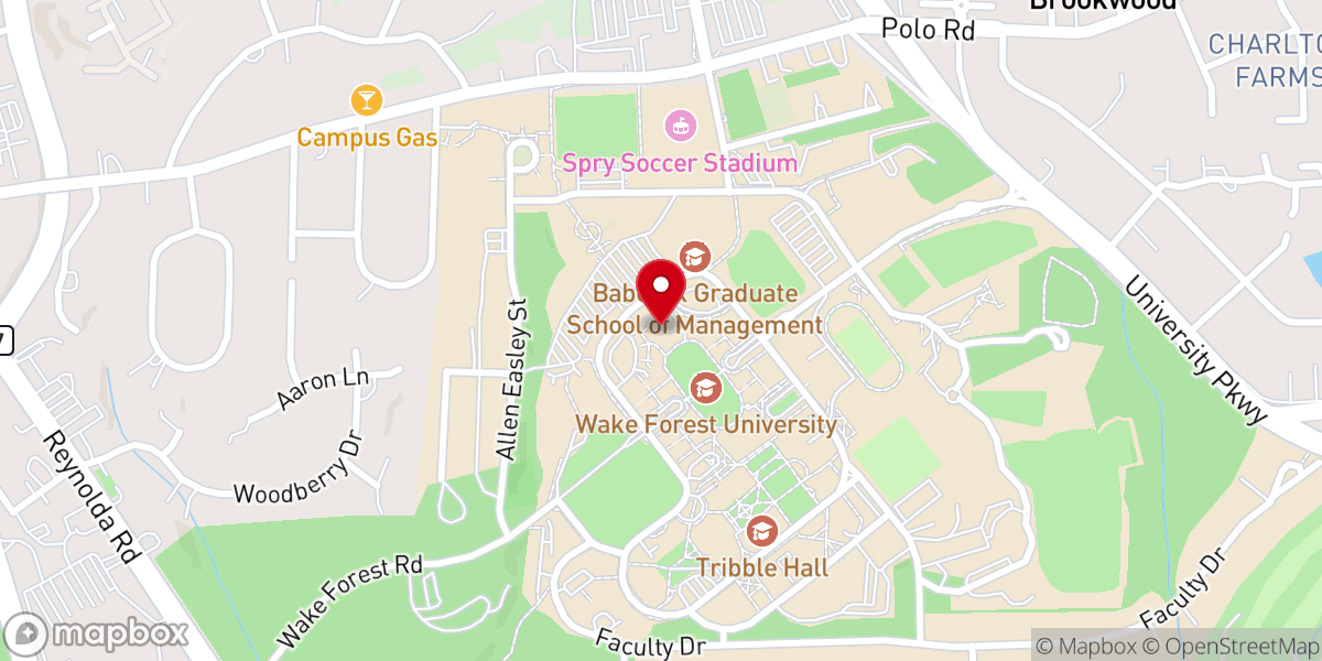 Map showing location of Wait Chapel