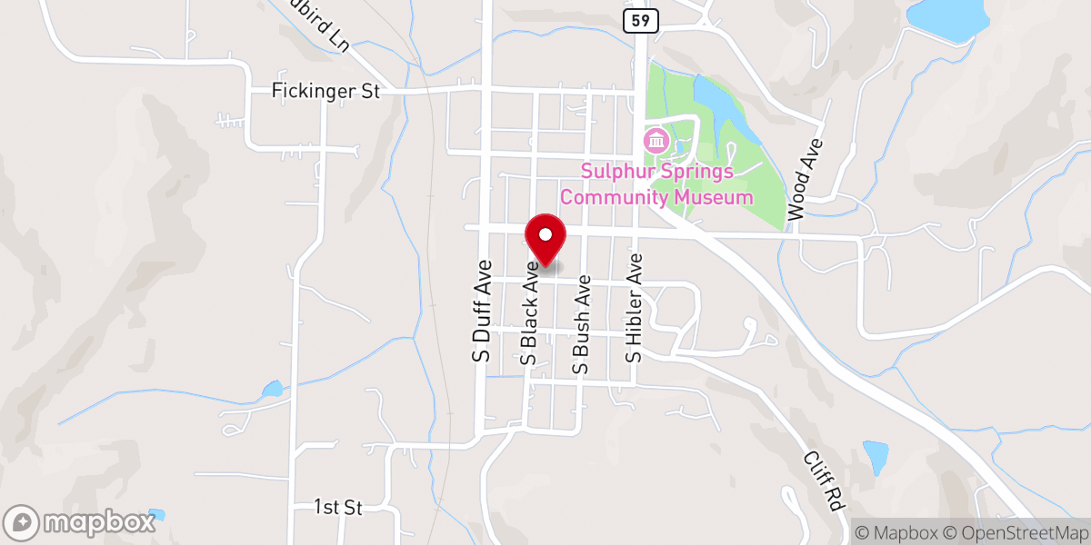 Map showing location of The Book of Acts Apostolic Fellowship