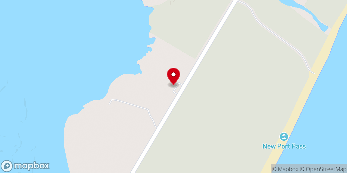 Map showing location of Island In The Son United Methodist Church