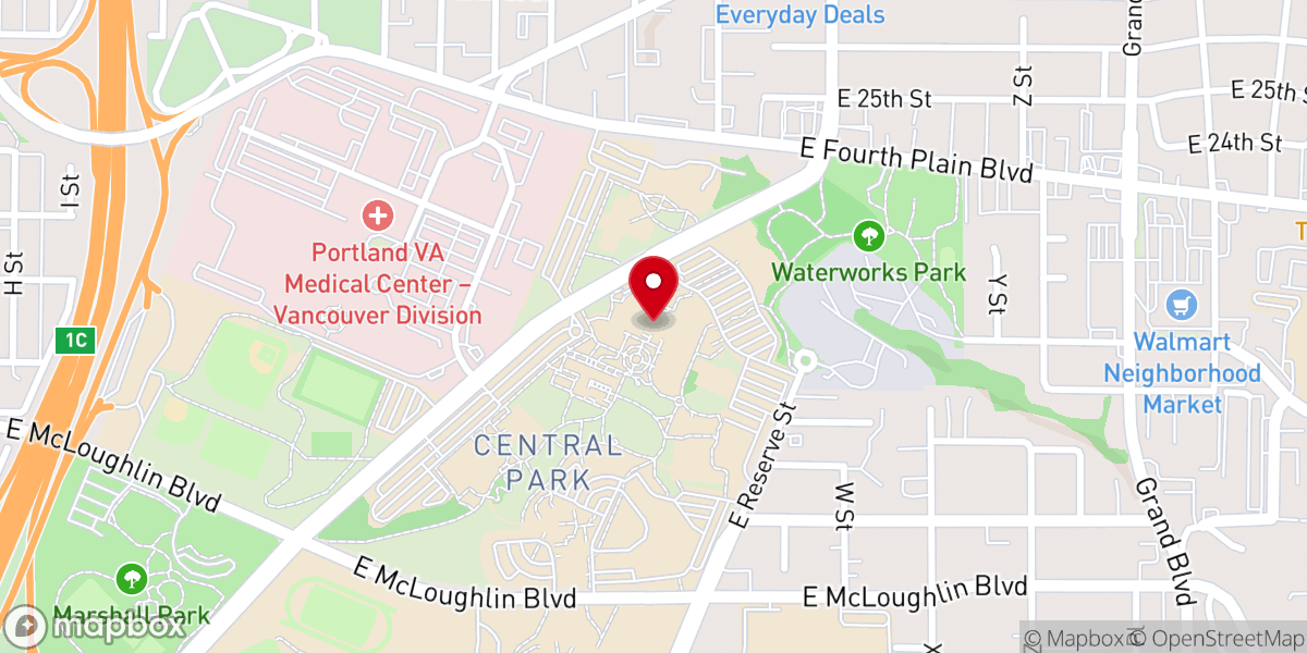 Map showing location of Kingdom Movement Church