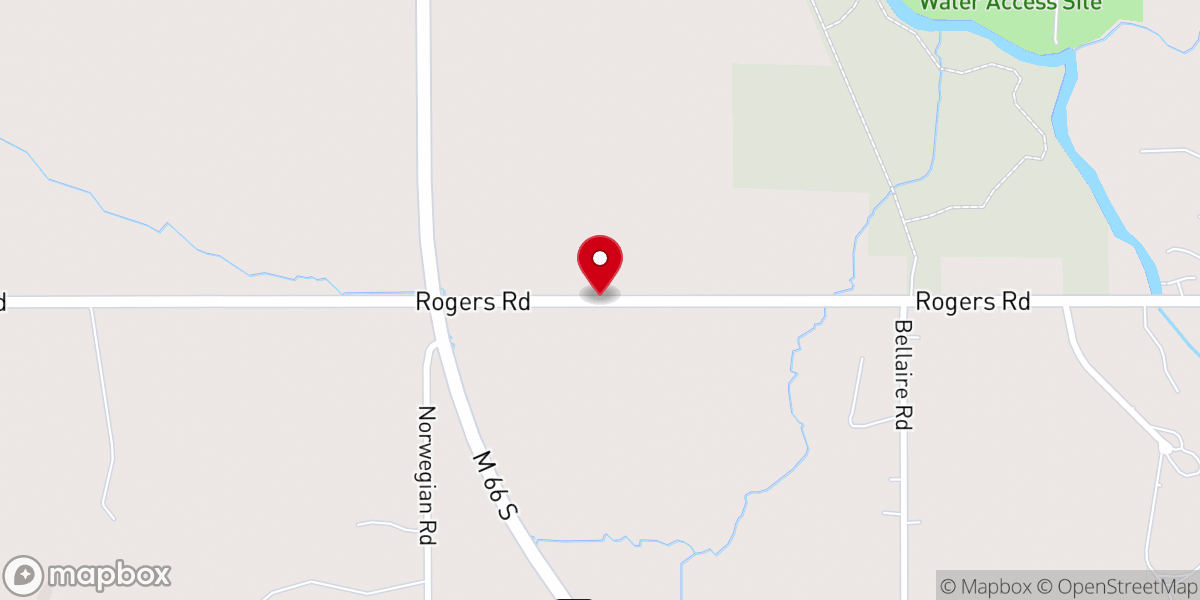 Map showing location of Missionary Church Parsonage