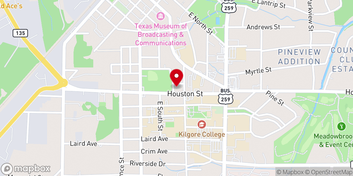 Map showing location of Iglesia de Dios Pentecostés Palabra Viva