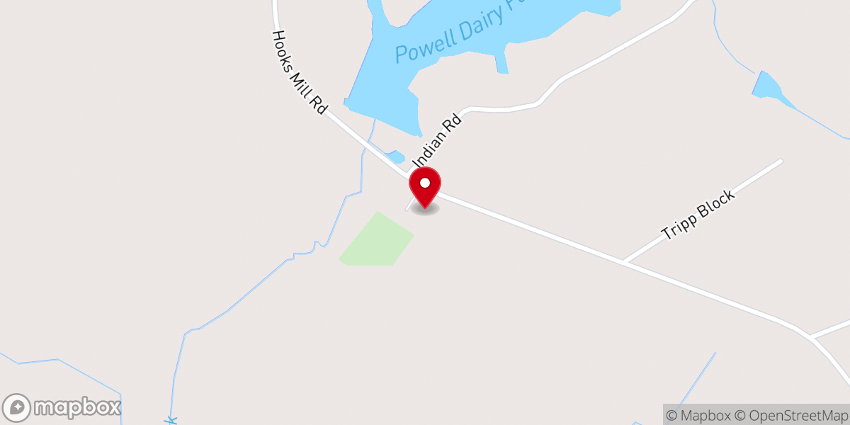 Map showing location of New Corinth Missionary Baptist Church