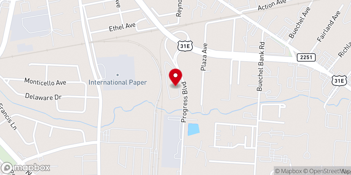 Map showing location of Exousia Power and Praise International