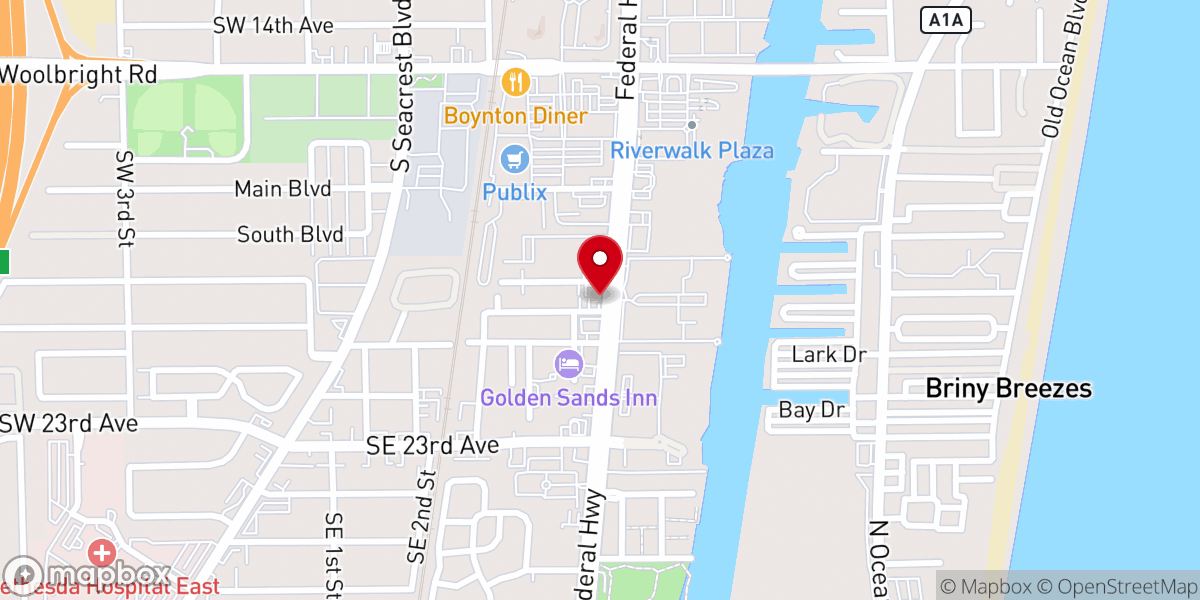 Map showing location of MCC Church of Our Savior