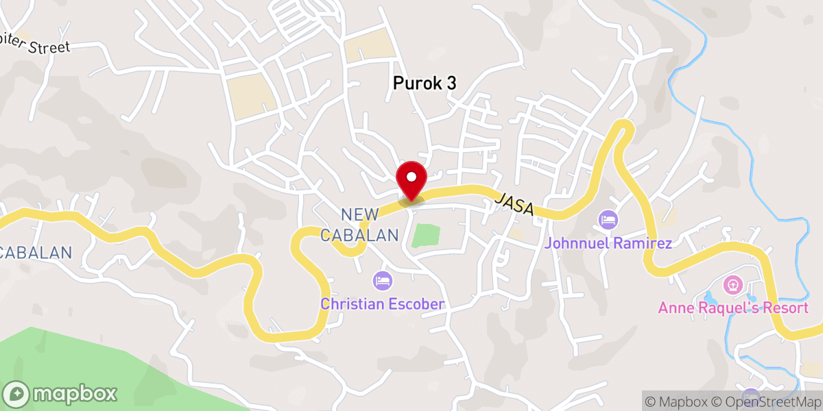 Map showing location of Landmark Bible Baptist Church
